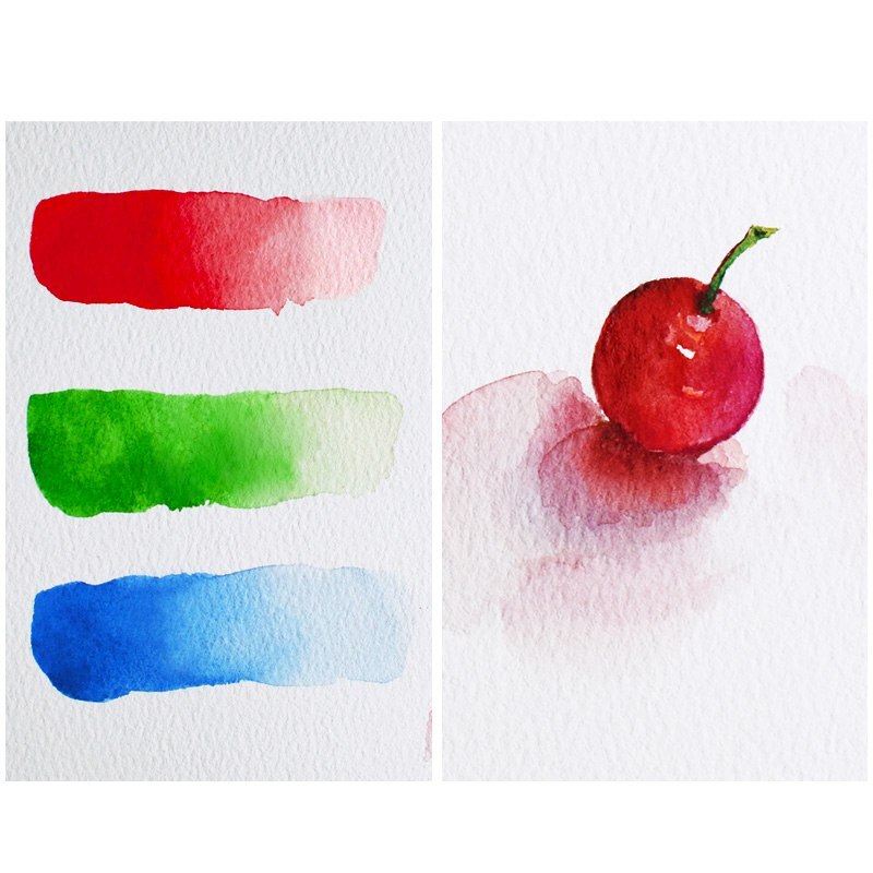 Baohong Aquarel Papier 100% Katoen 300G 20 Sheetes Professionele Water Kleur Papier Acuarela Art Supplies