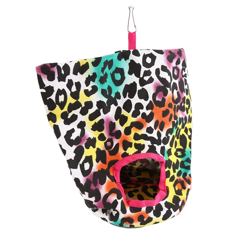 Agapornis-nido de algodón cálido para pájaros, casa para loros pequeños y medianos, hamaca para invierno: 2