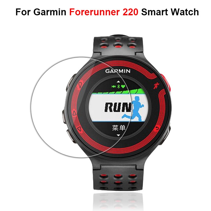 9H 2.5D Tempered Glass For Garmin Forerunner 35 45 220 225 230 235 245 620 630 735xt 935 945 Smart Watch Screen Protector Film: For Forerunner 220