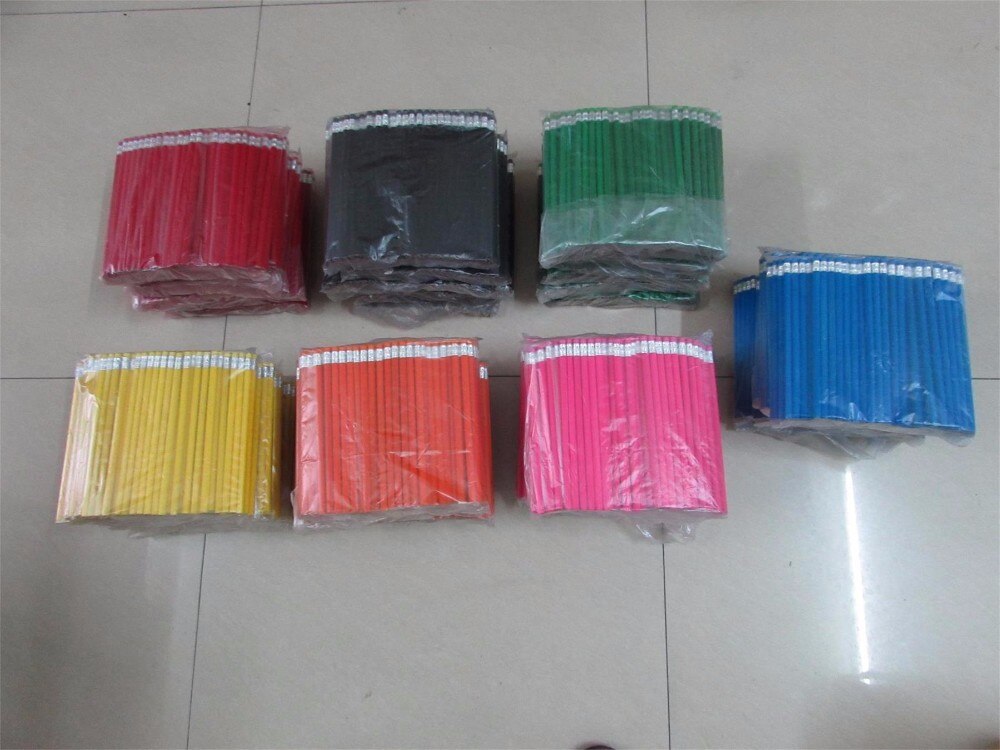 Houten potlood fluwelen potlood 50 stuks milieuvriendelijke hotel potlood