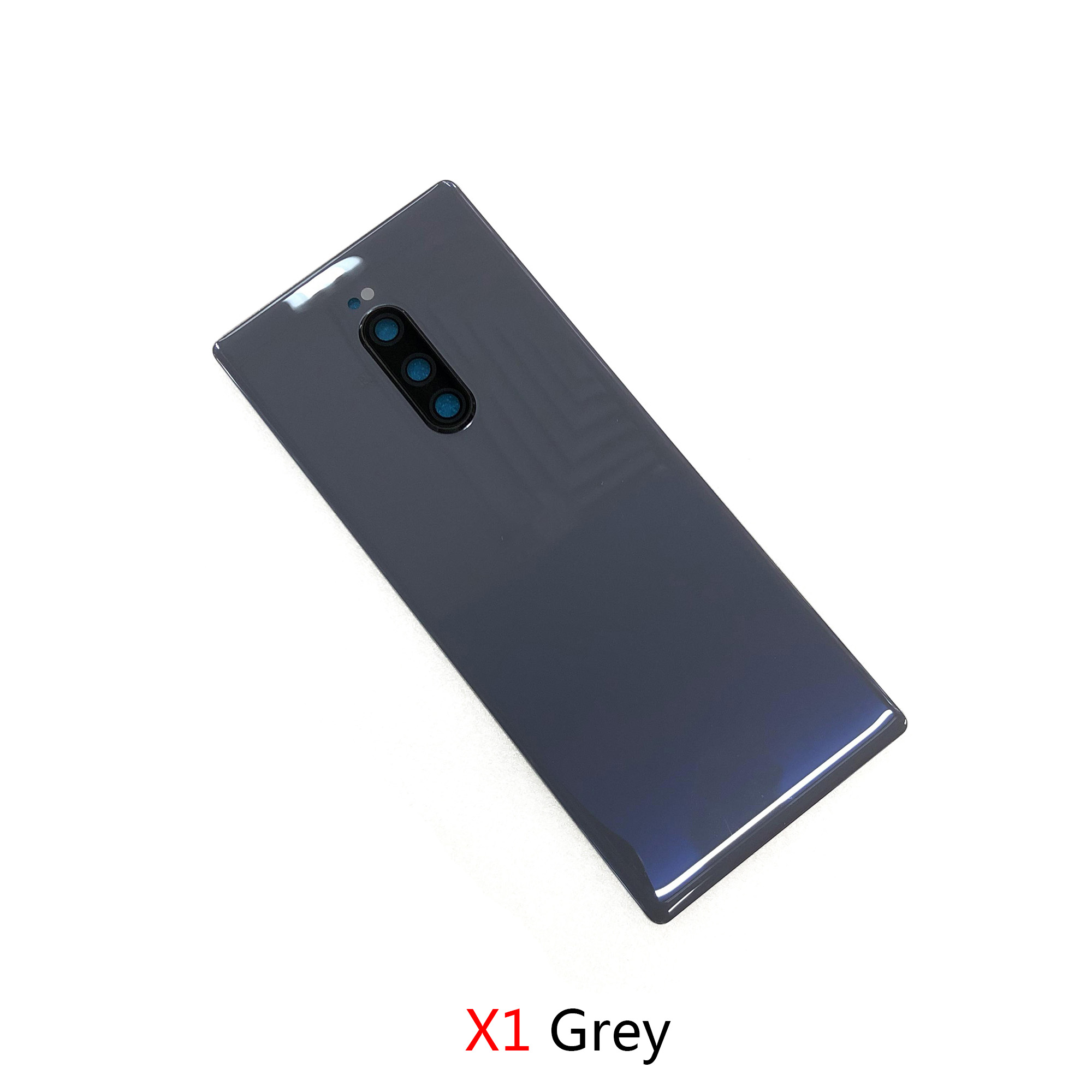 For Sony Xperia 1 X1 J9110 X1ii Mark 2 Rear Cover Housing Battery Back Door Case Cover With camera frame Replacement Parts: Golden