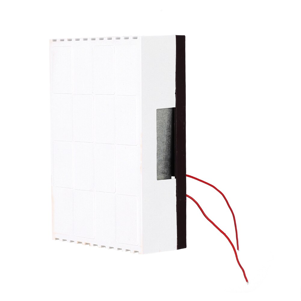 Vægmonteret kablet dørklokke premium flammehæmmende abs shell mekanisk dørklokke kan bruges med de fleste dørklokkeomskiftere