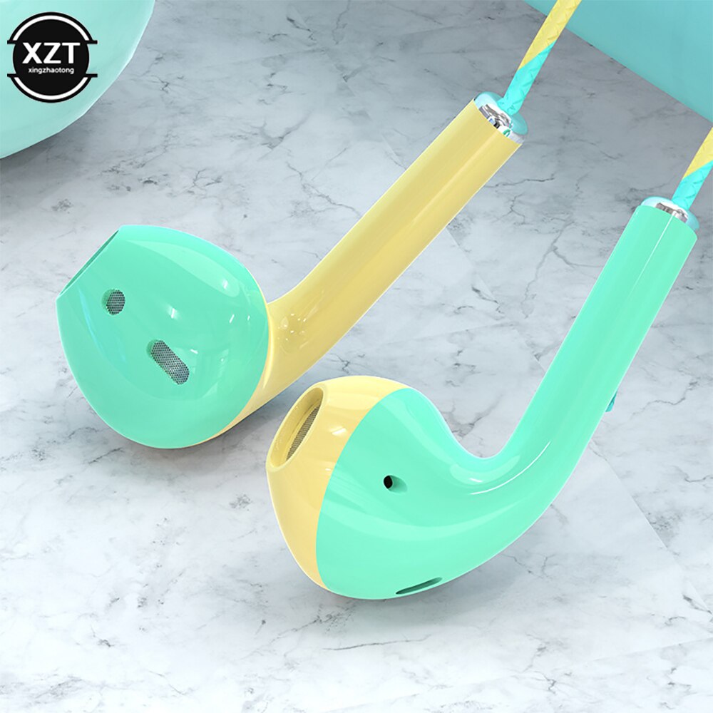 U24 Draad Stereo Oortelefoon 3.5Mm In-Ear Hoofdtelefoon Running Muziek Game Oortelefoon Ruisonderdrukking Voor Mobiele Telefoon Pc pad Laptop Met Microfoon