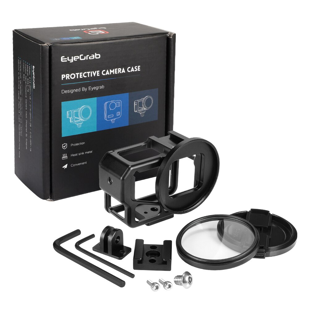 レンズ(ズーム) Sony FE 24-240mm F3.5-6.3 OSS SEL24240 QKOO Lens Hood for GoPro Hero 5/6/7 Black - Hard Plastic Anti