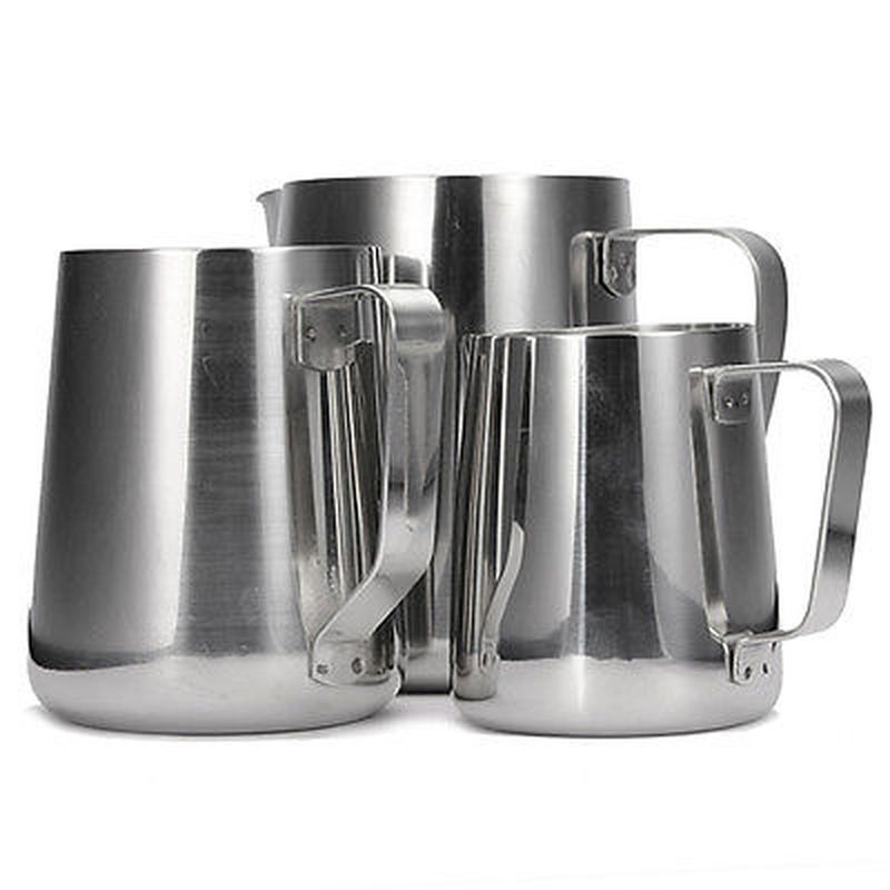 150ml / 350m /600ml / 1000ml køkkenhåndværk kaffekande rustfrit stål espresso kaffekande latte mælkeskummende kande kaffe  -20