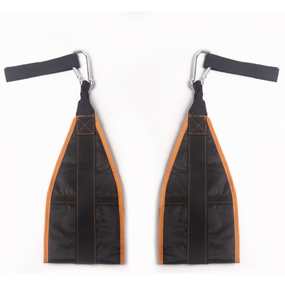 1 Pair Padded Suspension Hanging Straps Pull-up Belts Abdominal Muscles Training Chinup Bar Mounted Muscles Carver