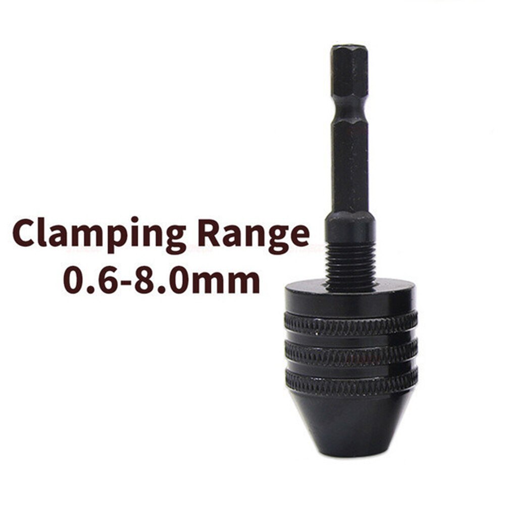 mini uchwyt wiertarski Dremel tuleja zaciskowa mini kleszczak Perforator kaseta szybki uwolnienie klucz Keyless mini grawer gdakanie: 0.6-8mm