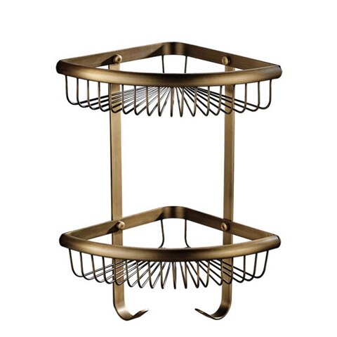 Badkameraccessoires Antiek Brons Handdoekplank Toiletrolhouder Zeephouder Handdoekenrek Tumble Holder Antiek Brons ELF4001: Oranje