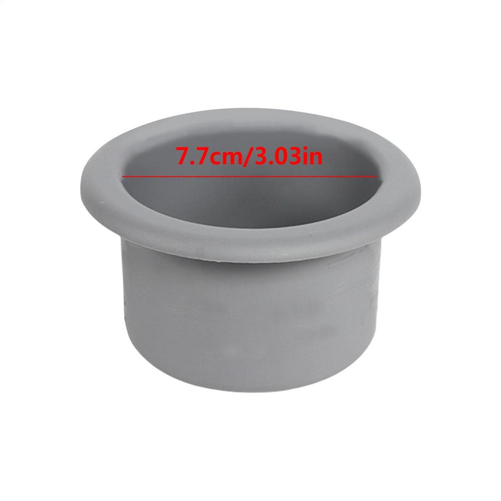 Porte-gobelets HI Encastrés, Cliquets de Gobelets, Support de Canette pour Bateau, Voiture Marine, Table Utilisé pour Mettre de l'Eau, Boissons de Standard, Modification de Montres: YELLOW