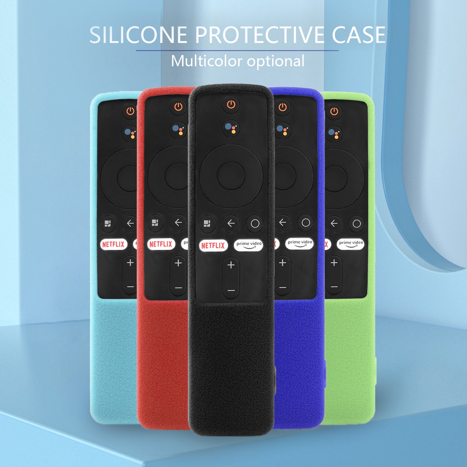 Ochronne silikonowe etui na pilota do Xiaomi TV Stick 4K XMRM-M2 1080P Box Pilot z zmywalnym, odpornym na wstrząsy, przyjaznym dla skóry