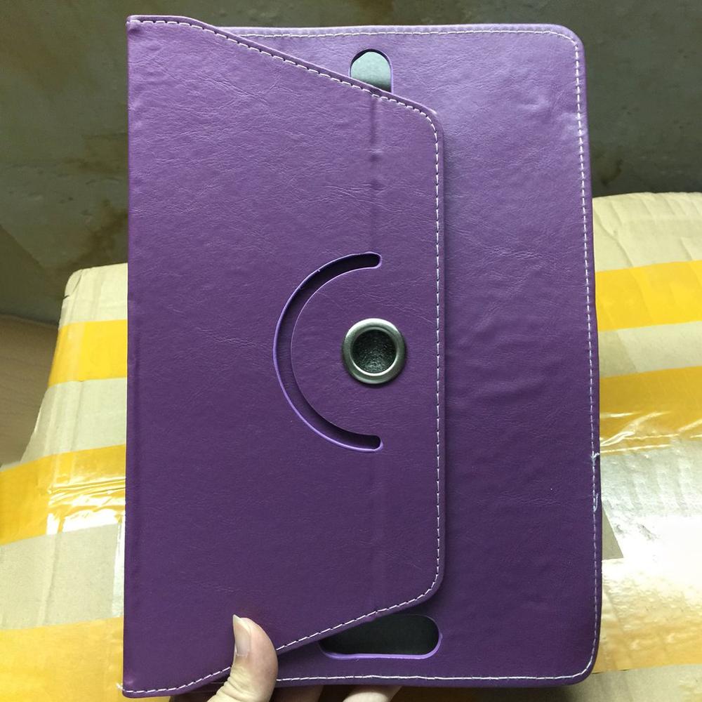 7 inch 8 inch 9 inch 10 inch flat case crystal pattern universal protective case tablet universal leather case: 10 inches Purple