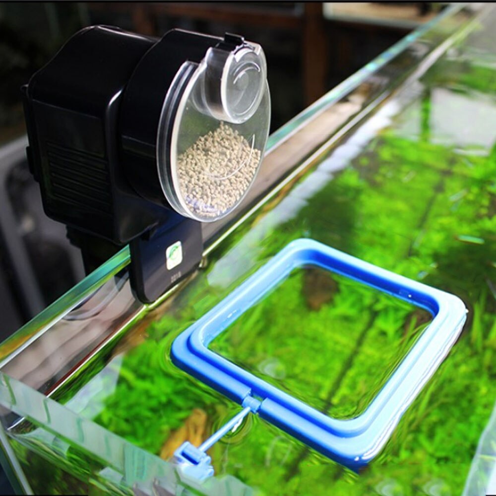 Automatische Vis Feeder Timer Feeder Thuis Aquarium Voedsel Voeden Draagbare Vis Voeden Machine аквариум кормушка для аквариума