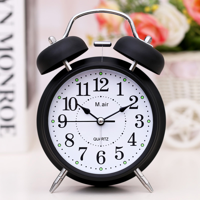 Mute Bedside Alarm Watch Smart Alarm Clock Carpet Electronic Digital Clock Wecker Analog Home Decor OO50AC