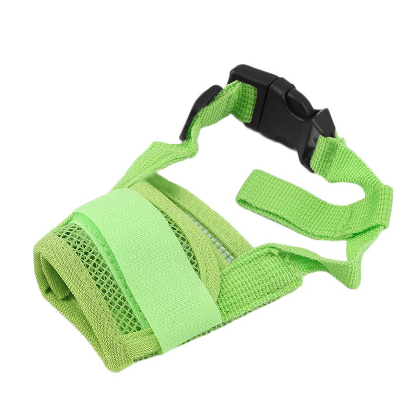 Nylon Puppy Dog Pet Mond Gebonden Apparaat Masker Veiligheid Verstelbare Ademend Snuit Stop Bijten Anti Bark Bite Mesh Kleine Grote honden