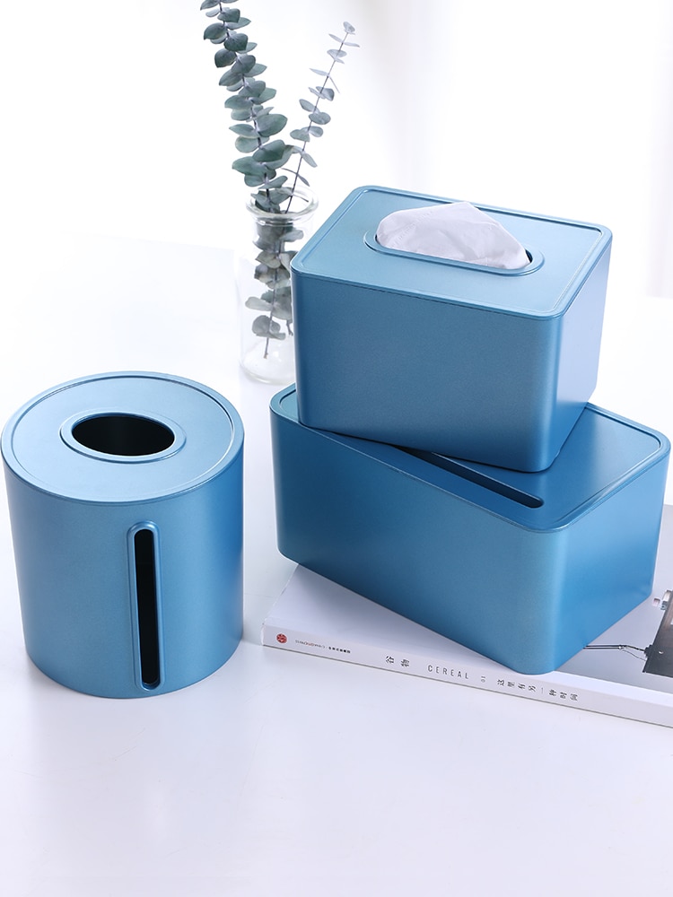 Elegante elegante suporte de papel casa hotel caixa de tecido plástico recipiente toalha guardanapo suporte de tecido caixa de armazenamento acessórios