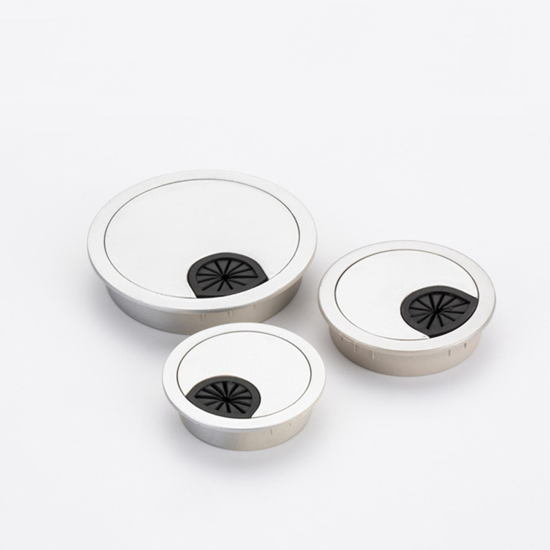 Plastic Desk Table Grommet Cable Cord Hole Cover for Home Office SUB