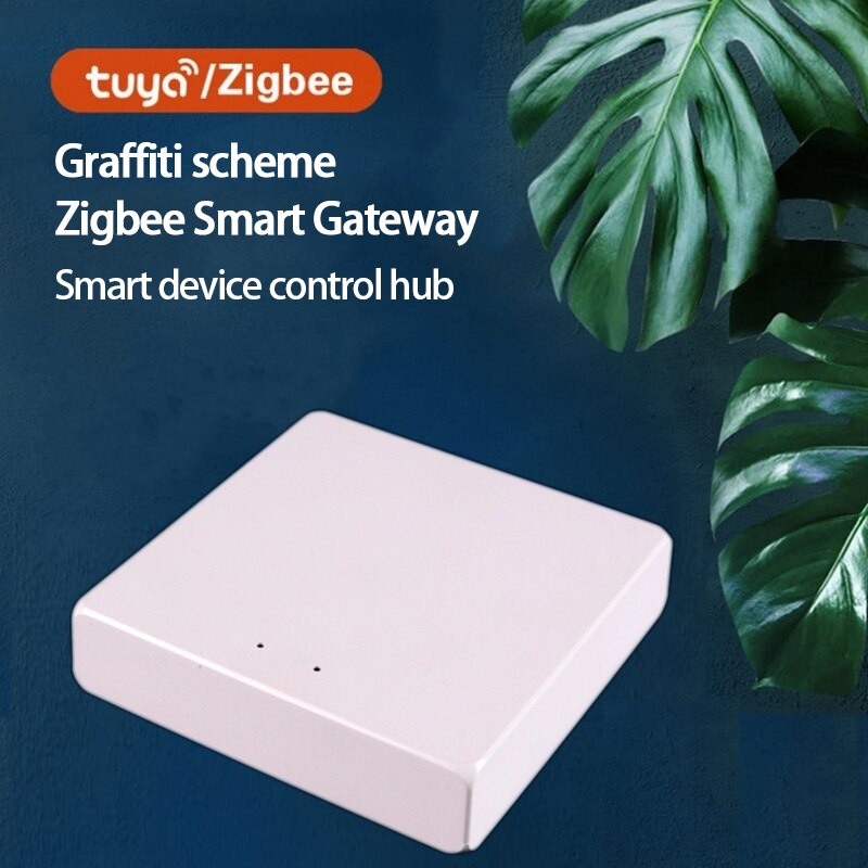 Tuya Zigbee Brug Smart Home Zigbee Gateway Hub Afstandsbediening Zigbee Apparaten Via Tuya App