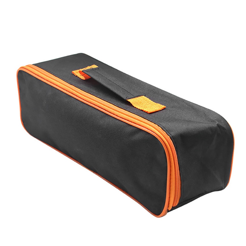 Portable Storage Bag Organizer Tool Bag Storage Container with Zipper, Handle for Repair, Car, Home Tool Parts, 37x17x11cm