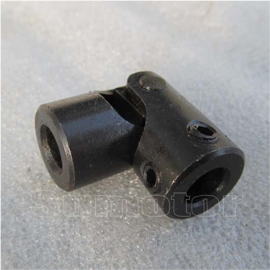 8mm to 8mm OD16mm L38mm single universal 45# steel joints coupling connector crossing coupler Car/Boat/tank model
