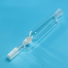 Embudo de separación de vidrio 125ml 24/40, separación de presión, cristalería de ecualización, División de Laboratorio transparente
