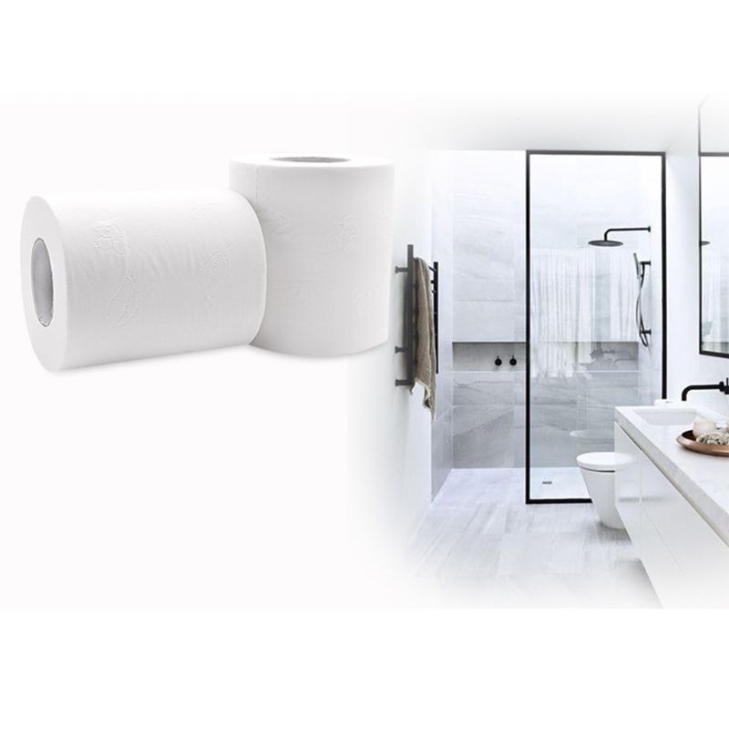 Rouleau de papier toilette 10/12, 4 couches de papier toilette pour la maison