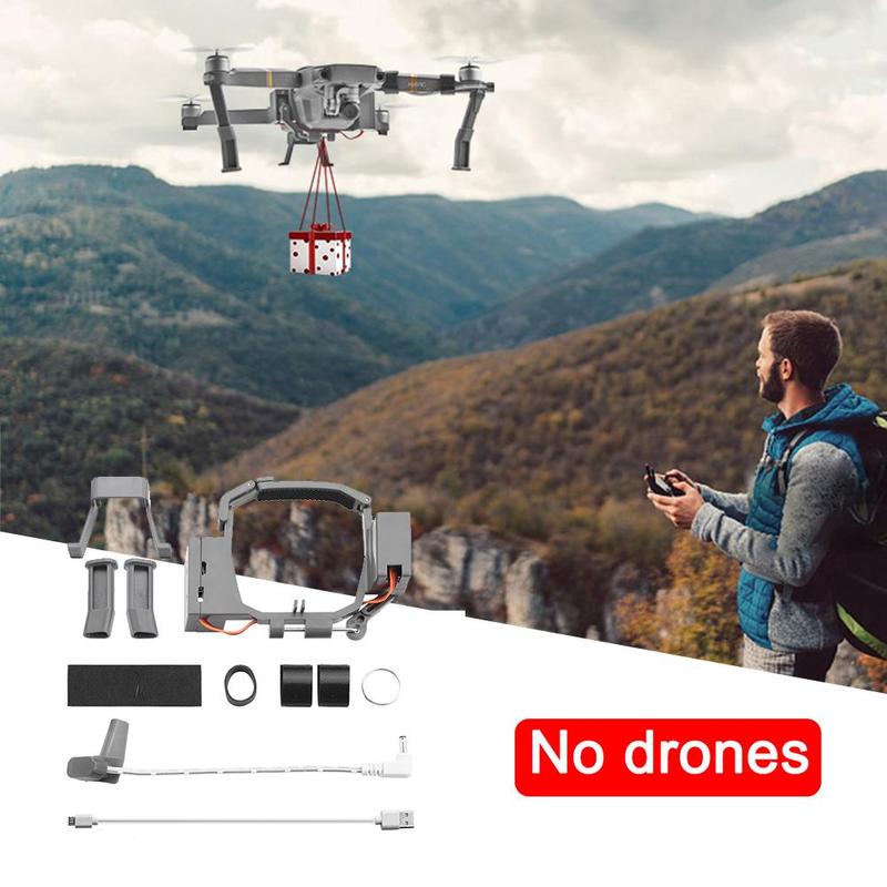 Drone Afstandsbediening Levering Parabolische Air-Dropping Voor Dji Mavic Pro/2 Thrower Drone Systeem Vissen Accessoires