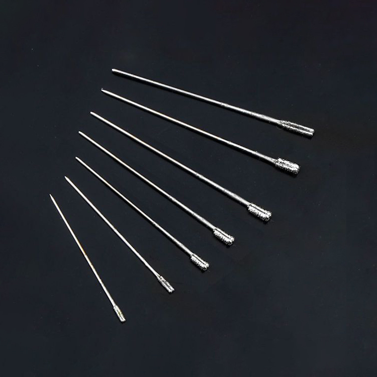 Diamond Coated Tipped Drill Bits for Jewelry Ceramic Jade Agate Glass Amber Drilling for Tools 1mm 1.3mm 1.5mm 1.8mm 2mm 2.2mm