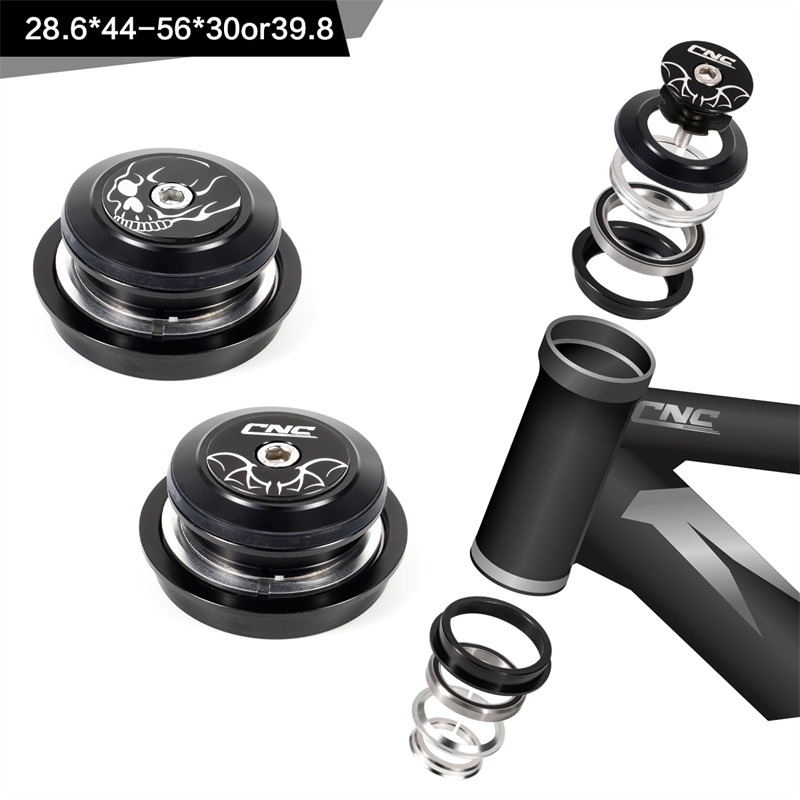 Cnc cykeltilbehør forseglet leje cykelheadset 41.8mm 52mm semi-skjult indbygget cykelheadset integreret 42mm cykeldele
