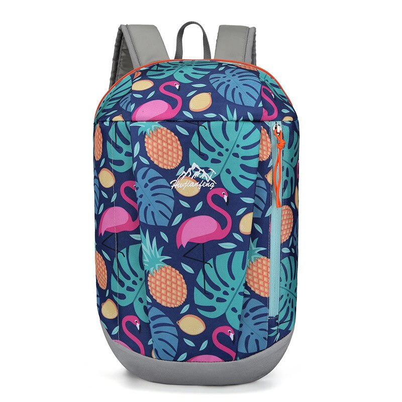 10L sac à dos Sport étanche hommes poids léger randonnée sac à dos femmes sac de voyage ordinateur portable Camping sacs à dos sac d'école pour adolescent: Flamingo Dark Blue