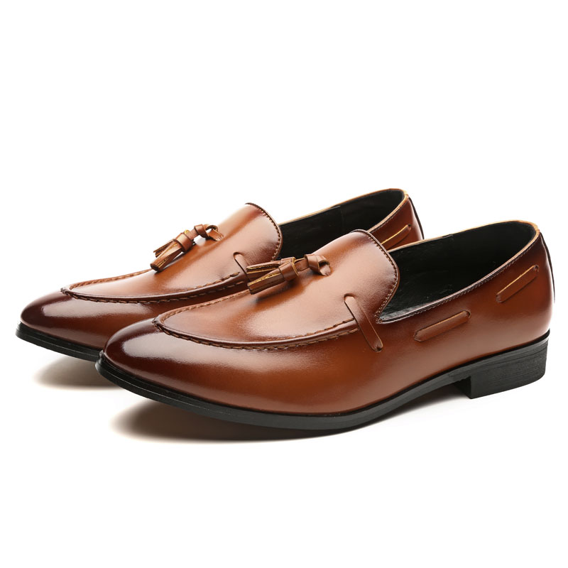 Männer Formale Schuhe Leder Kleid Schuhe Herren Frühling &Ampere; Herbst Geschäft Büro Hochzeit Schuhe Männlichen Schuhe