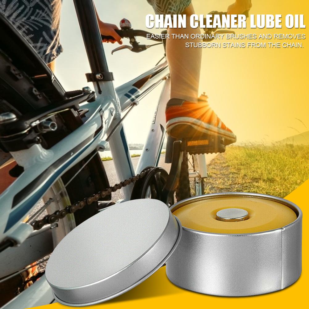 Kæde renere motorcykel mountainbike bærbar cykel kæde pleje renere rengøringssæt kasse smøreolie vedligeholdelsesværktøj: Default Title