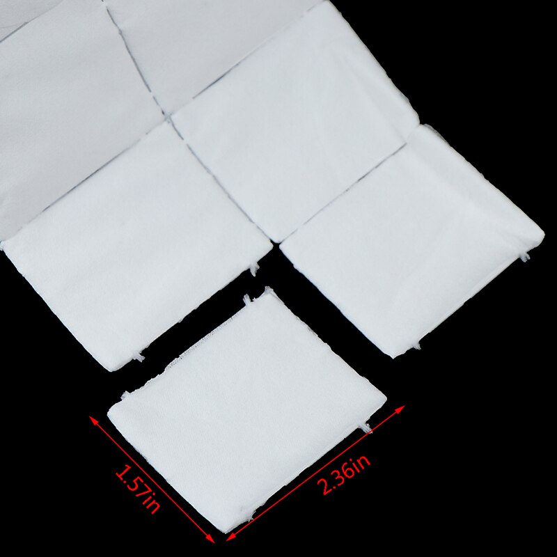 1000 pçs prego toalhetes de algodão uv gel unhas dicas polonês removedor limpador de fiapos almofada de papel embeber unha arte manicure ferramenta de limpeza