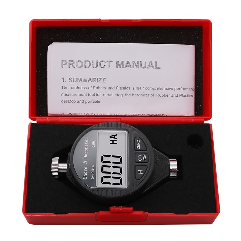 HA HD HC Digital dial indicator Durometer Digital Hardness Tester Meter Shore A for Plastic leather rubber multi-resin