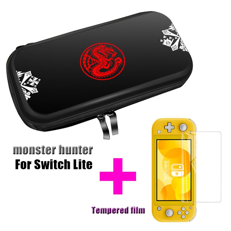 For Nintend Switch Lite Bag Storage For Switch mini Protector Case For nintendo switch mini accessories: monster hunter 2in1