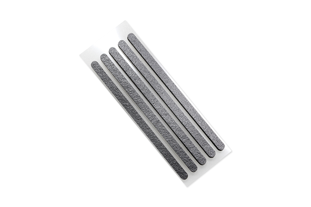 KPrepublic Gasket Strip Gasket Pad Pads Stickers Foam PORON Material for Mechanical Keyboard LE20 Black Thick Round Corner: WHITE / Brown Switch