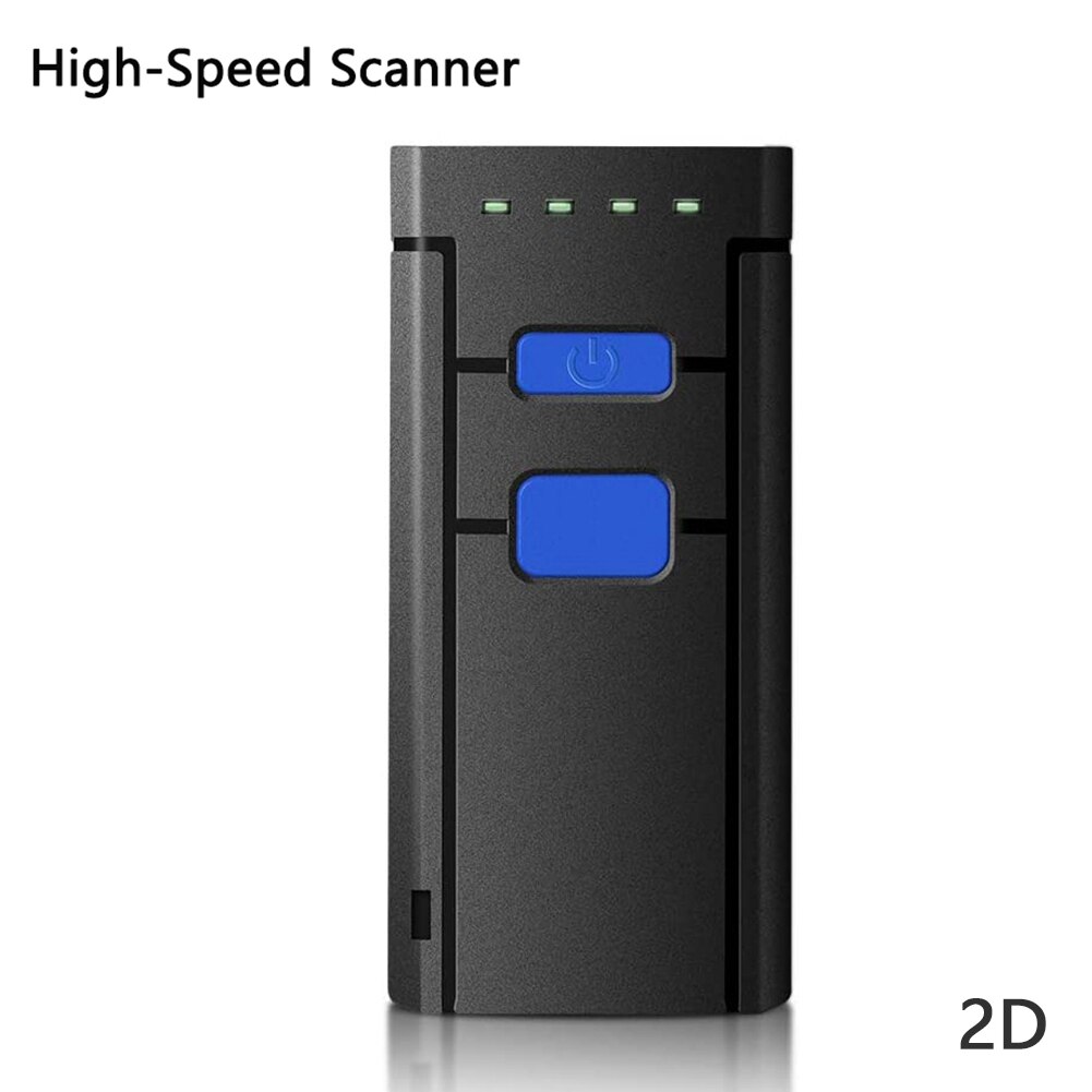 mini trådløs strekkodeskanner usb kablet/bluetooth / 2.4g trådløs 1d 2d 3d pdf 2877 strekkode til skanner ios android vinduer: Høyhastighets skanner