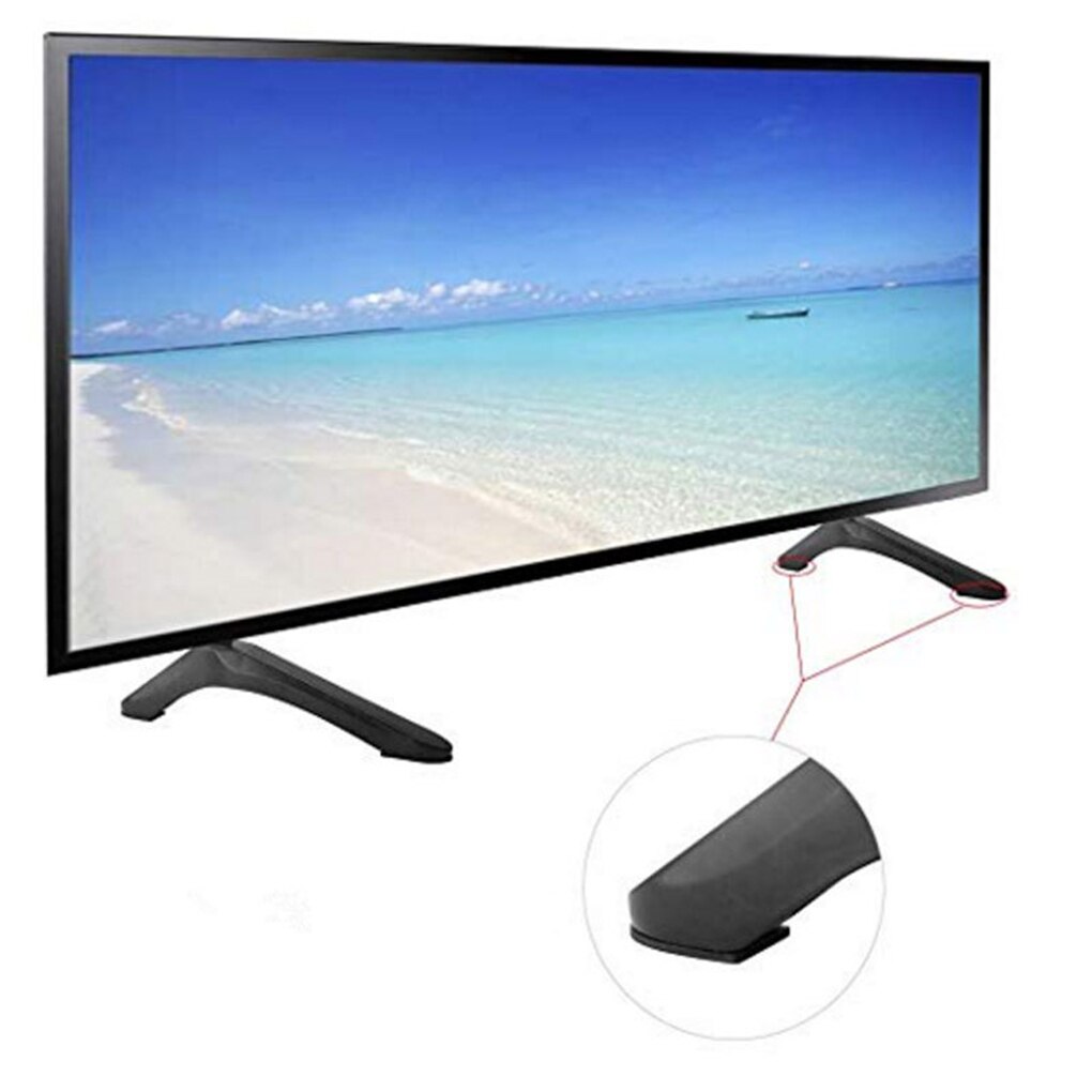 Steel TV base for LCD Pedestal Screen Stand Home U... – Vicedeal