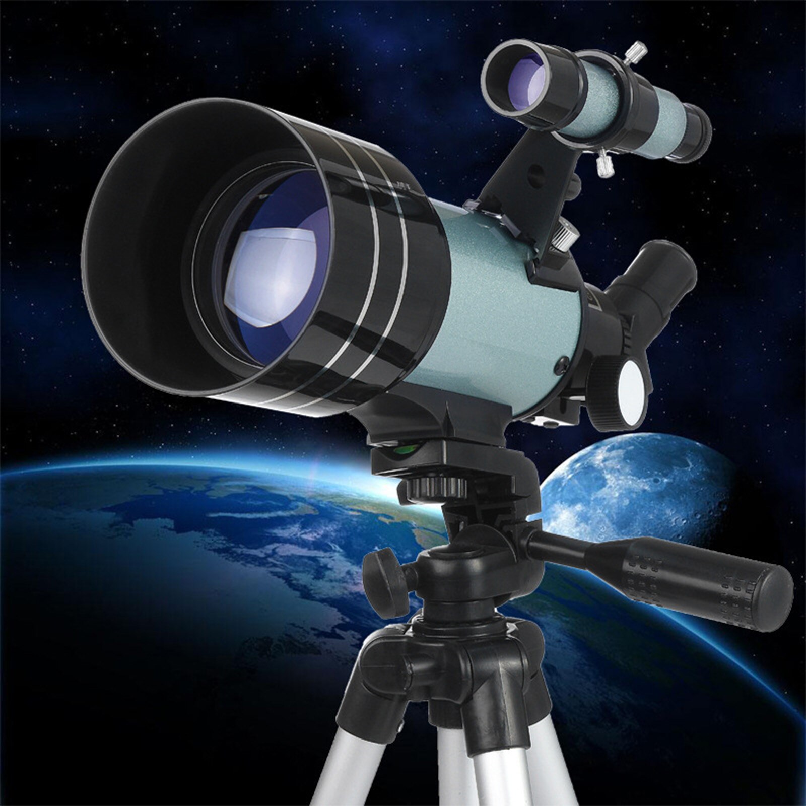 F30070 High Bracket Stargazing High Magnification High Definition Night Vision Entry Telescope For Children