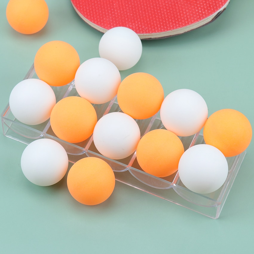 6 stk sømløse bordtennisbolde stjerneniveau bolde 2.8g 40+ mm abs plastik bordtennis konkurrence træningskugler
