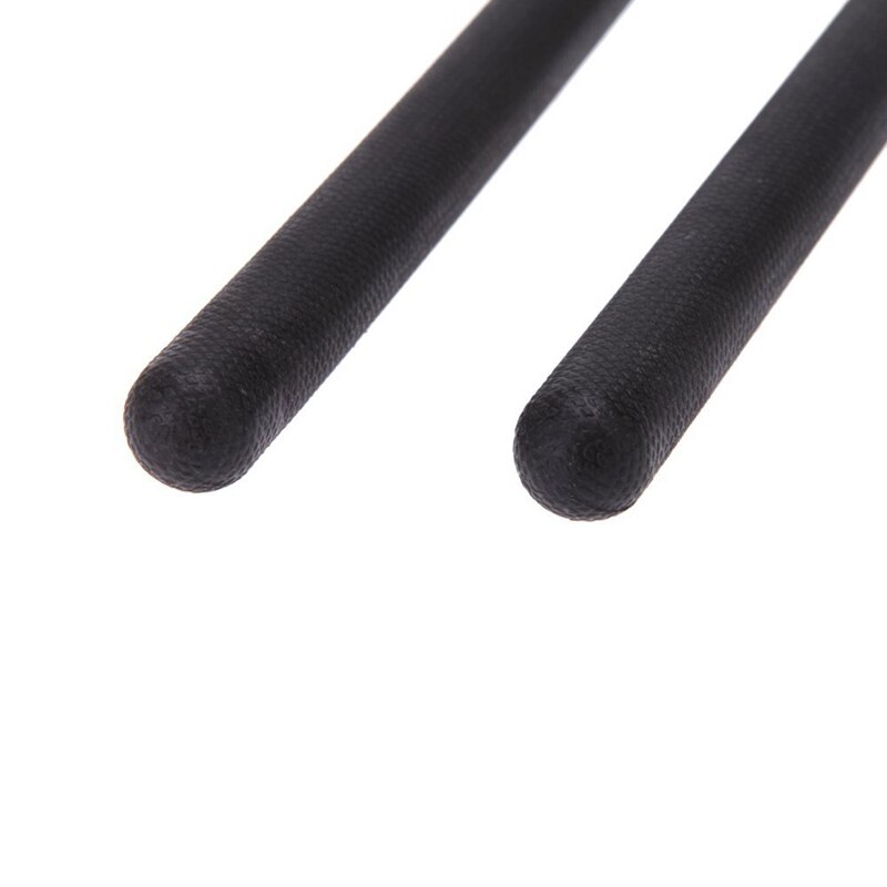 Paar 5A Drumsticks Nylon Stick Voor Drum Set Lichtgewicht Professionele Zwart
