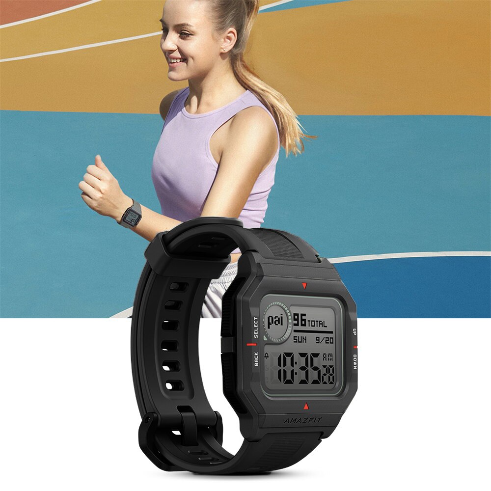 Amazfit Neo Clever Bluetooth Uhr retro Armbanduhr Wasserdichte Sport Uhr Herz Bewertung Überwachung Fitness Tracker