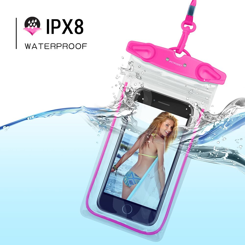 IP68 Universal Waterproof Mobile Phone Shell Waterproof Bag Mobile Phone Bag PV Cover For iPhone 12 11 Pro X 7 8 Samsung Xiaomi