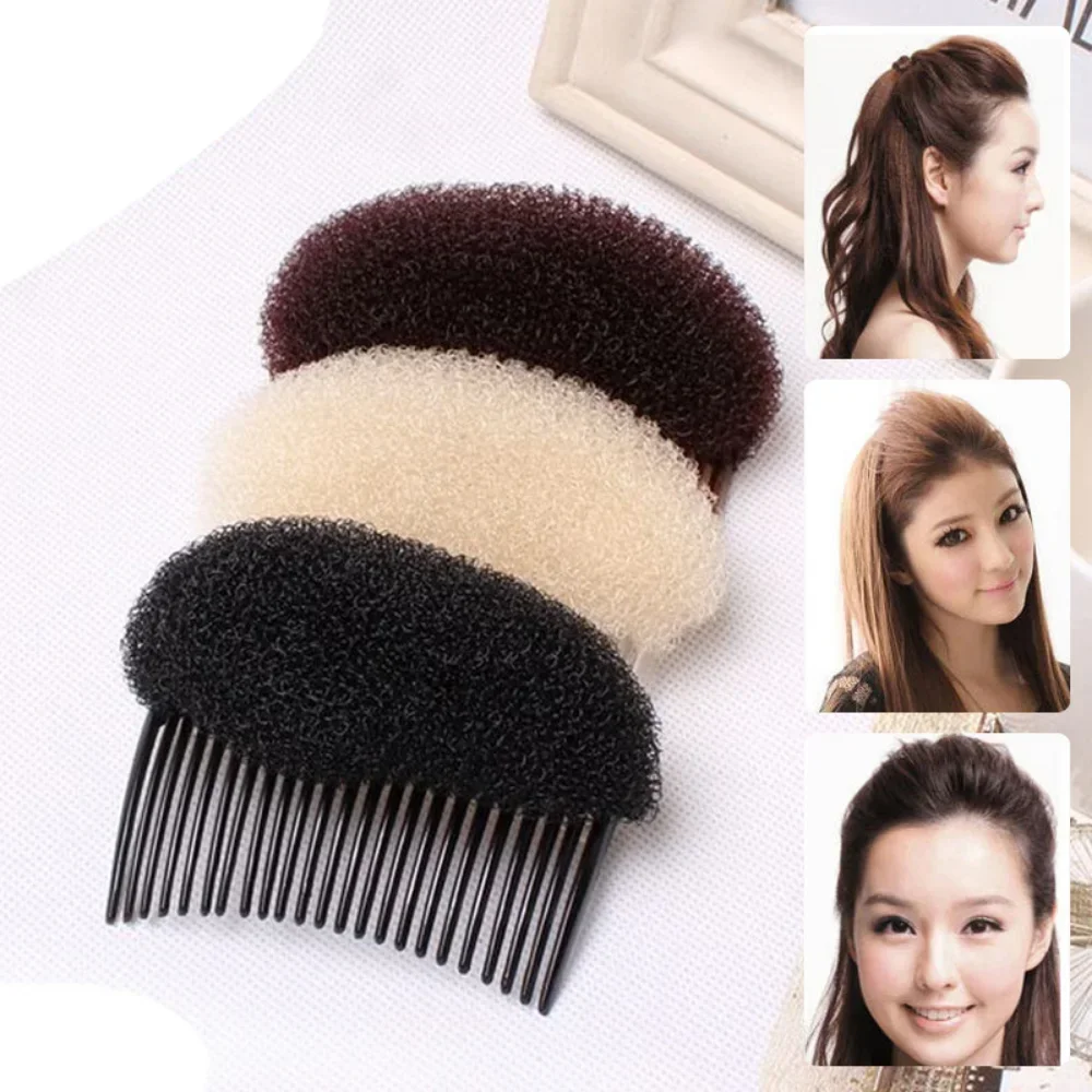 Vrouwen Bun Maker Vlecht Haarvulling DIY Haar Bump Up Spons Prinses Hoofd Foam Pad Insert Bruiloft voor Haar Styling Tool