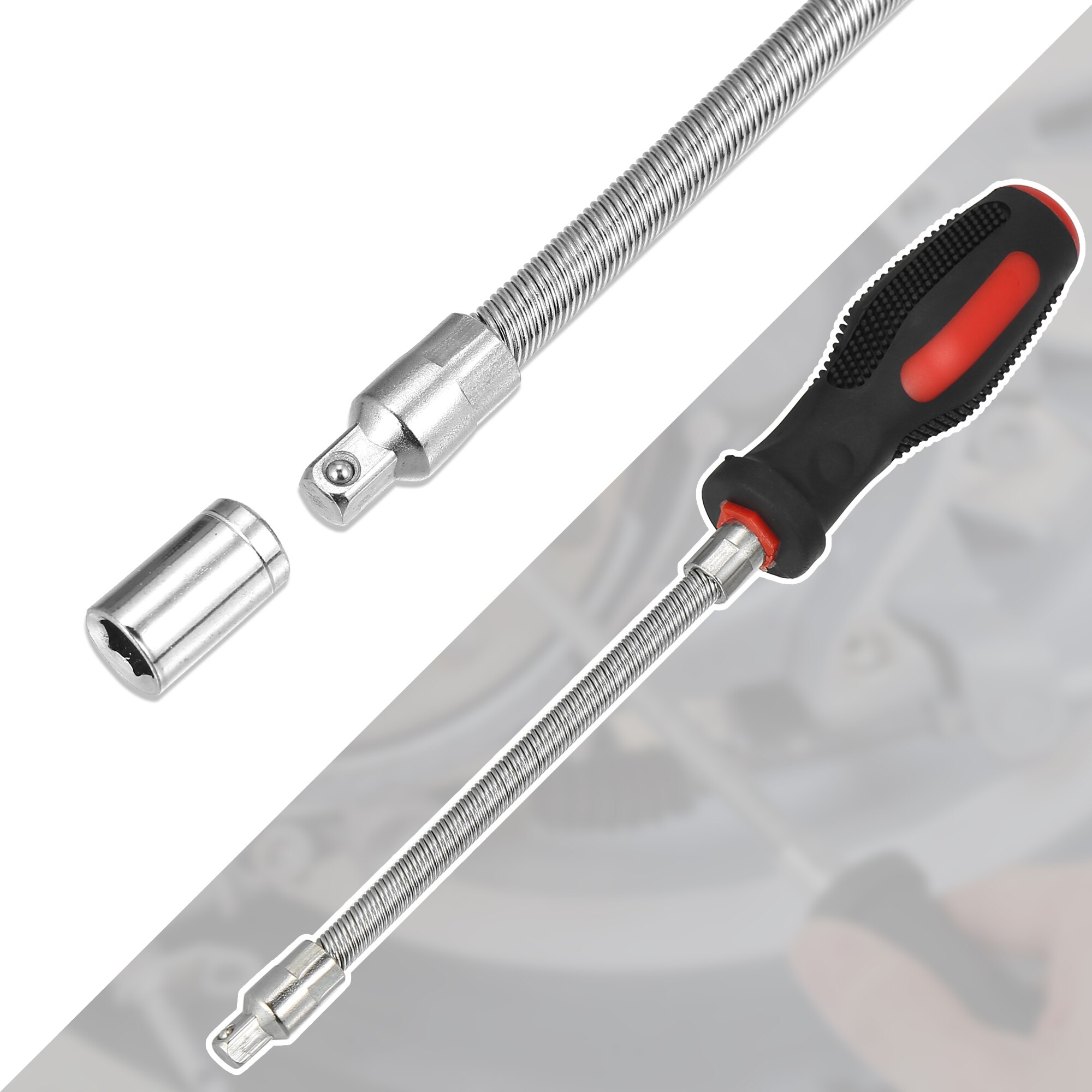 Motoforti 1 Set Belt Changing Tool Clutch Cover Removal Tool Black for Polaris RZR 800 900 S 1000 XP XP4 General 1000