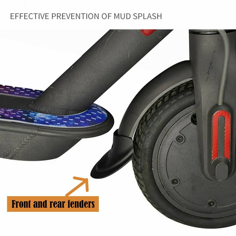 for Xiaomi Mijia M365 Electric Scooter Rear Fender Flaps Water Retaining Tail Fender Extender Tail