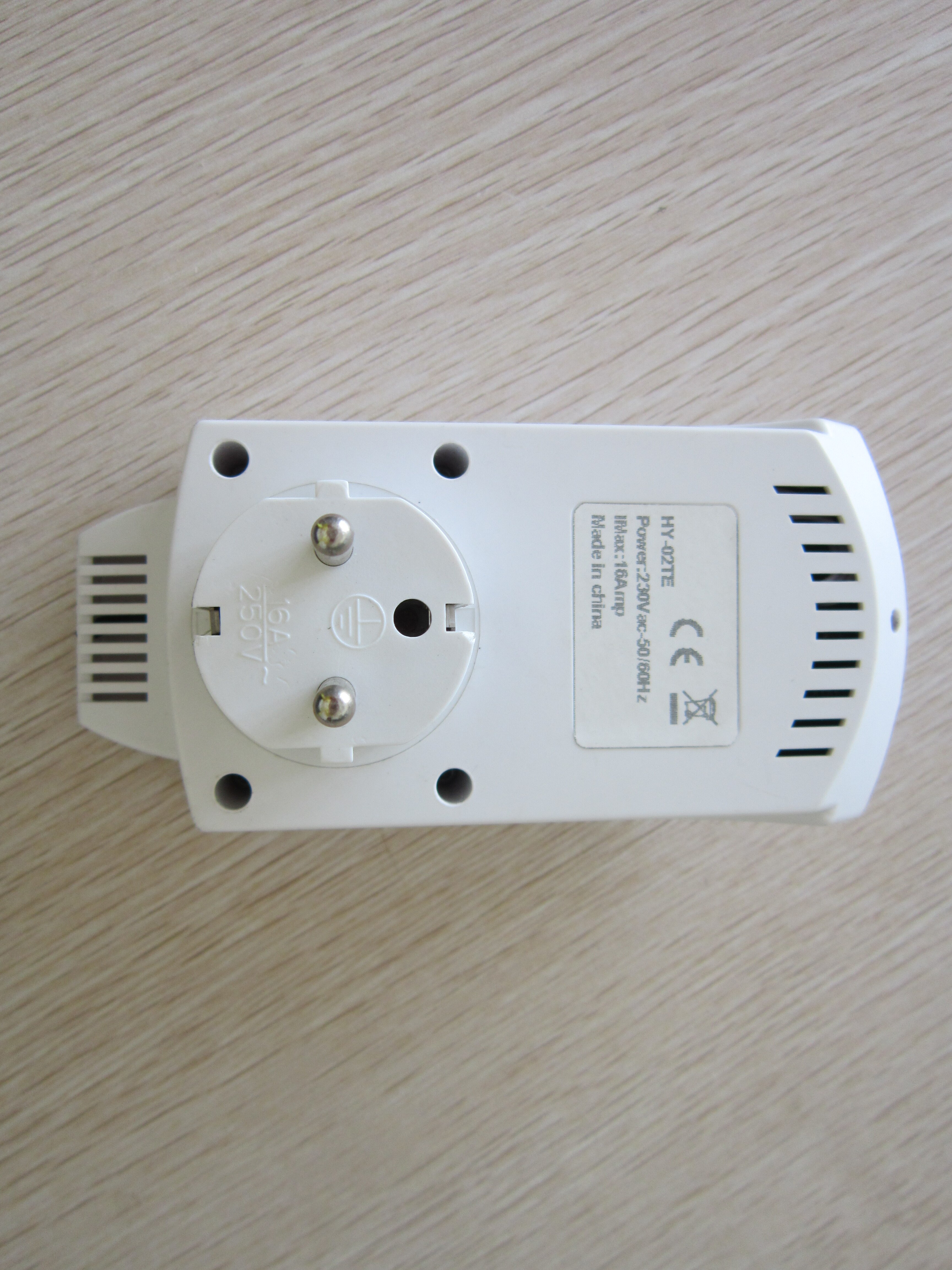 Termostato de conexión Wifi Tuya