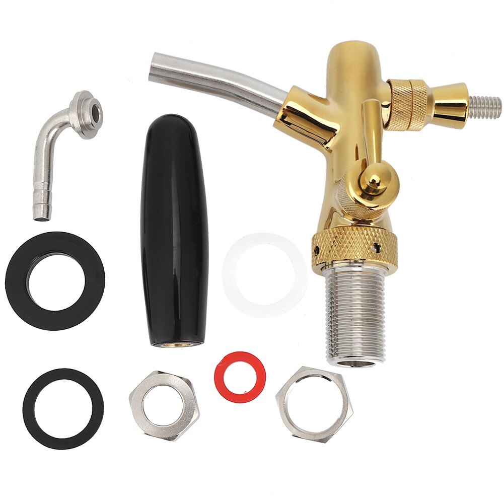Beer Tap Faucet & Adjustable Faucet , Beer Homebrewing Tap Non-slip Handle Beverages Dispenser for Home