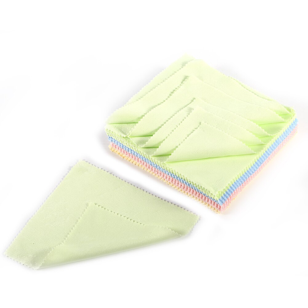 70pcs/Lots Microfiber Glasses Cleaning Cloth For Lens Chamois Glasses Cleaner Phone Screen Eyewear Cleaning Wipes