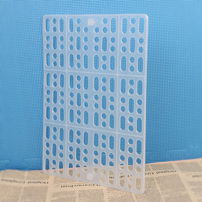 Plastic Grids Huisdier Voet Mat Rust Gat Lek Water Nest Matten Klein Dier Konijn Cavia Kat Muis Placemat Kussen kooi Mat