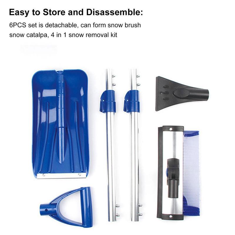 Shovel Multifunctional Shovel Set Shovel Tool Car Scraper Brush Set